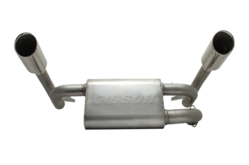 Picture of Gibson 2014 Polaris RZR XP 1000 EPS Base 2.25in Dual Exhaust - Stainless