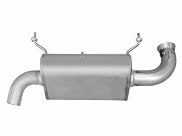 Picture of Gibson 15-17 Polaris RZR XP 1000 EPS Base 2.25in Single Exhaust - Stainless