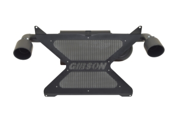 Picture of Gibson 17-20 Can-Am Maverick X3 Turbo Base 2.25in Dual Exhaust - Black Ceramic