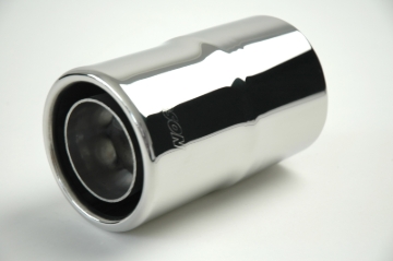 Picture of Gibson Marine Power Tip Muffler (Pair) - 4in Inlet/6.75in Length - Stainless