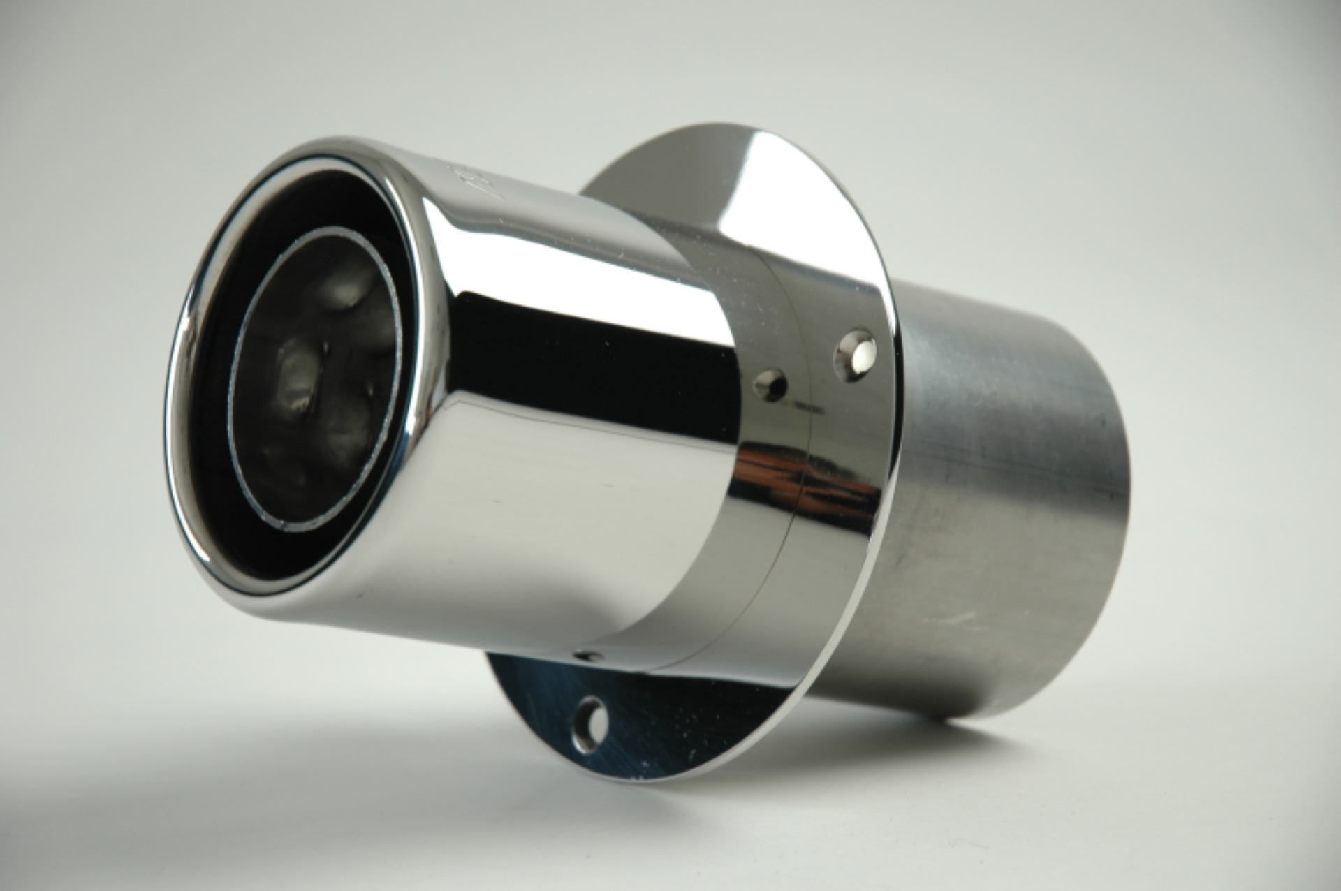 Picture of Gibson Marine Power Tip Muffler (Pair) Transom Mount - 4in Inlet/4in Length - Stainless