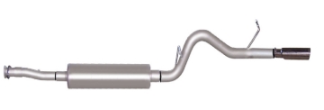 Picture of Gibson 07-10 Hummer H3 Base 3.7L 2.5in Cat-Back Single Exhaust - Aluminized
