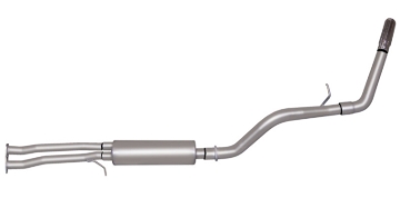 Picture of Gibson 96-98 Chevrolet C3500 Cheyenne 5.7L 3in Cat-Back Single Exhaust - Aluminized