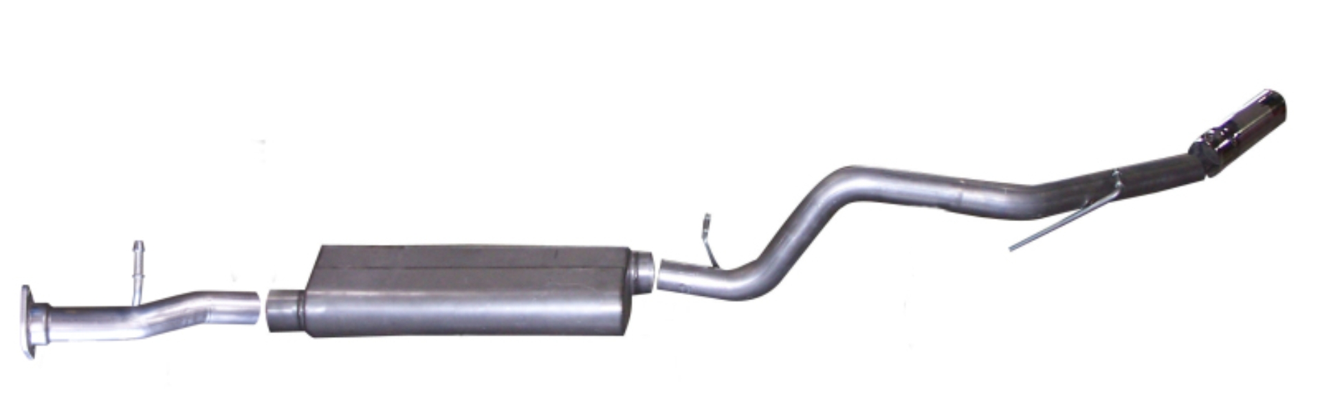 Picture of Gibson 06-09 Chevrolet Trailblazer LT 4.2L 2.5in Cat-Back Single Exhaust - Aluminized