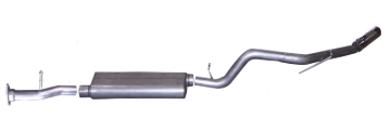 Picture of Gibson 06-09 Chevrolet Trailblazer LT 4.2L 2.5in Cat-Back Single Exhaust - Aluminized