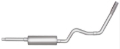 Picture of Gibson 87-92 Ford F-150 Custom 4.9L 3in Cat-Back Single Exhaust - Aluminized