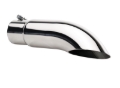 Picture of Gibson Turn Down Slash-Cut Tip - 4in OD/4in Inlet/12in Length - Stainless
