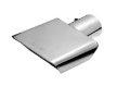 Picture of Gibson Rectangle Sport Tip - Center - 6x2.75in OD/2.5in Inlet/9.5in Length - Stainless