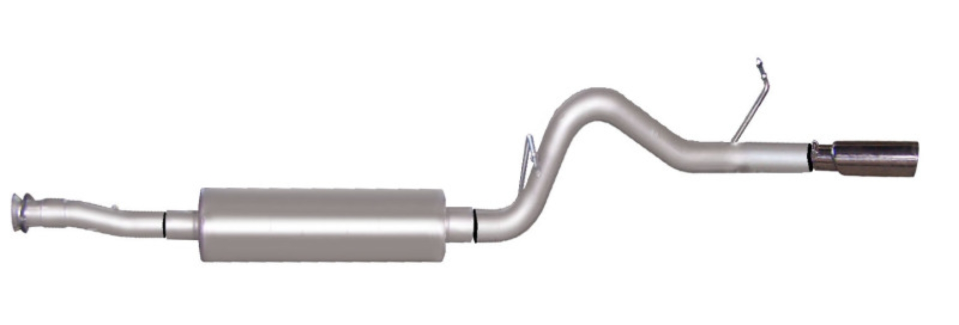 Picture of Gibson 07-10 Hummer H3 Base 3.7L 2.5in Cat-Back Single Exhaust - Stainless