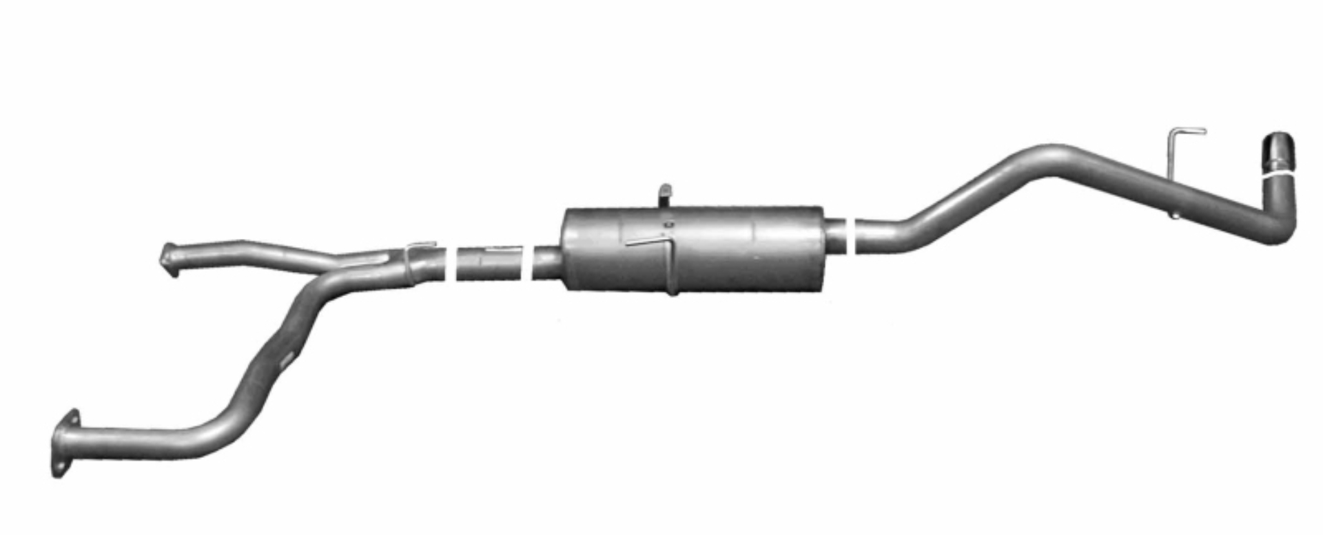 Picture of Gibson 07-09 Nissan Frontier LE 4.0L 2.5in Cat-Back Single Exhaust - Stainless