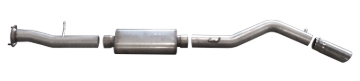 Picture of Gibson 08-09 Hummer H2 Base 6.2L 3.5in Cat-Back Single Exhaust - Stainless