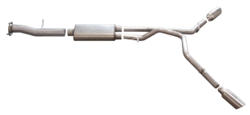 Picture of Gibson 2007 Hummer H2 Base 6.0L 2.25in Cat-Back Dual Extreme Exhaust - Stainless