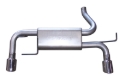 Picture of Gibson 06-07 Nissan Murano S 3.5L 2.25in Cat-Back Dual Split Exhaust - Stainless