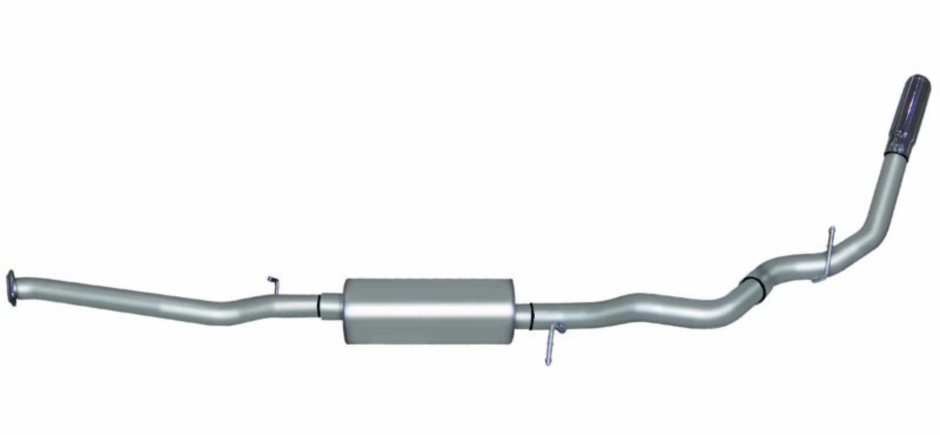 Picture of Gibson 02-06 Chevrolet Silverado 1500 LS 4.3L 3in Cat-Back Single Exhaust - Stainless