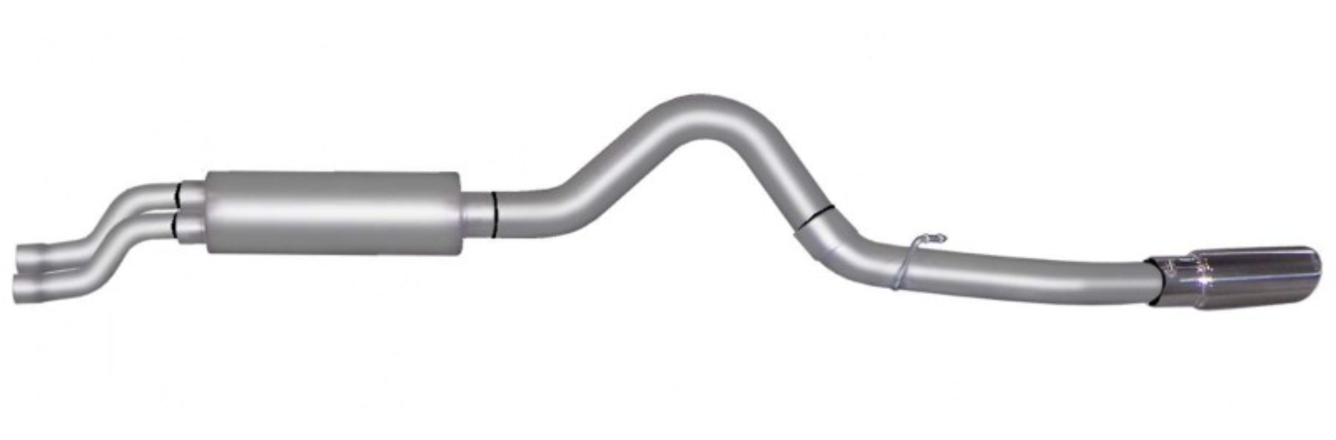Picture of Gibson 01-05 Chevrolet Silverado 3500 Base 6.0L 4in Cat-Back Single Exhaust - Stainless