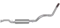Picture of Gibson 94-95 GMC Yukon Base 5.7L 3in Cat-Back Single Exhaust - Stainless