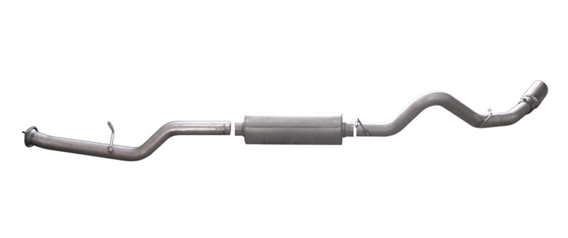 Picture of Gibson 07-09 GMC Sierra 2500 HD SLE 6.0L 3.5in Cat-Back Single Exhaust - Stainless