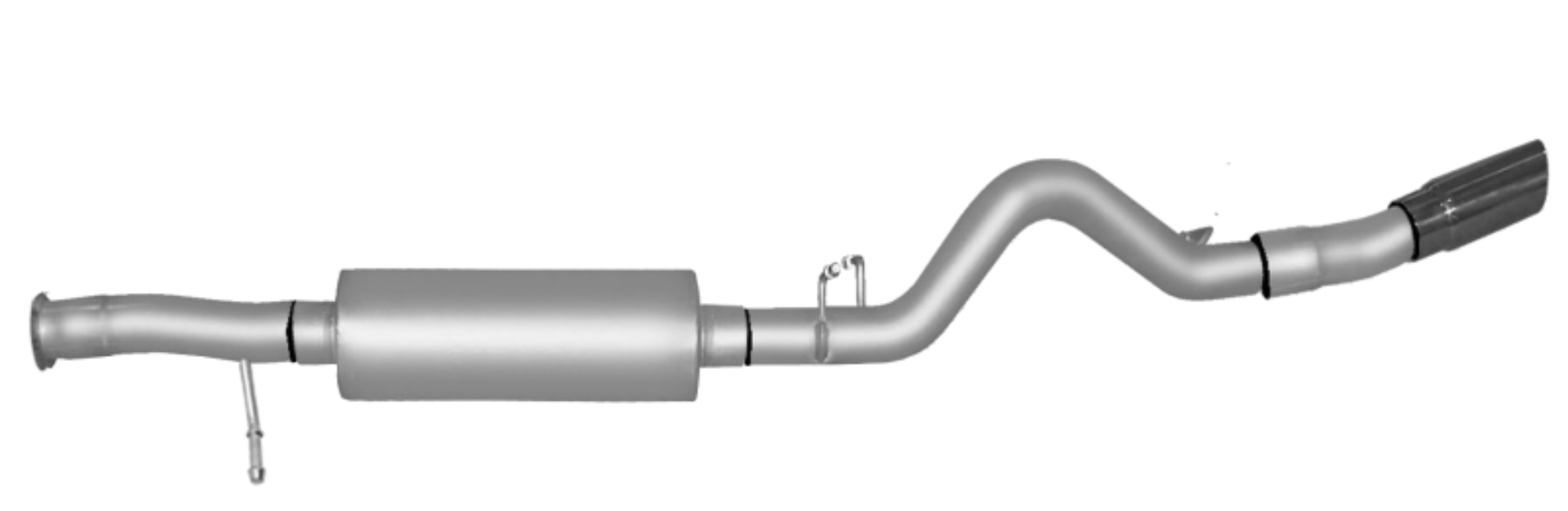 Picture of Gibson 11-14 Cadillac Escalade Base 6.2L 3.5in/3in Cat-Back Single Exhaust - Stainless