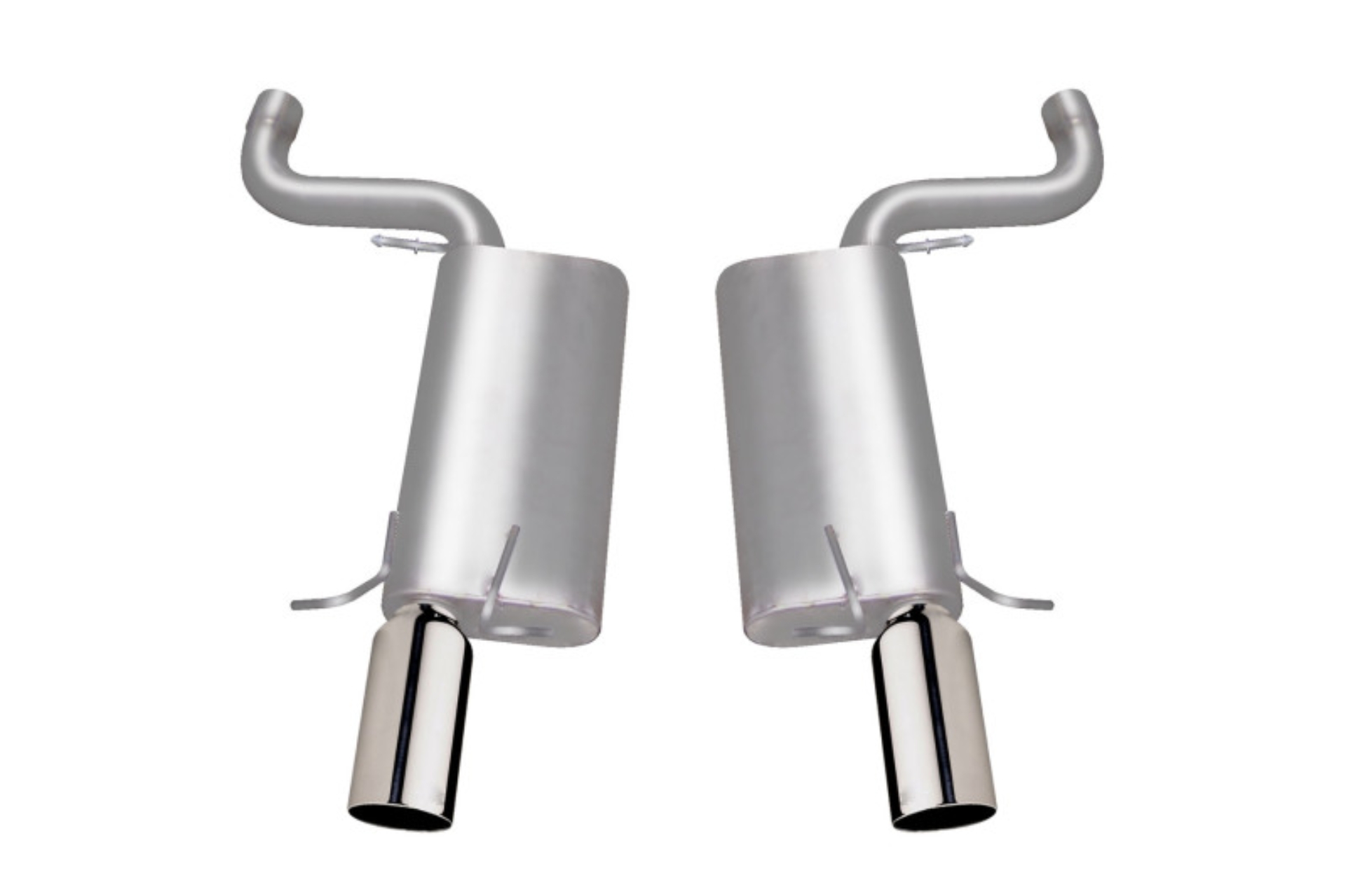 Picture of Gibson 06-08 Cadillac STS V 4.4L 2.5in Axle-Back Dual Exhaust - Stainless