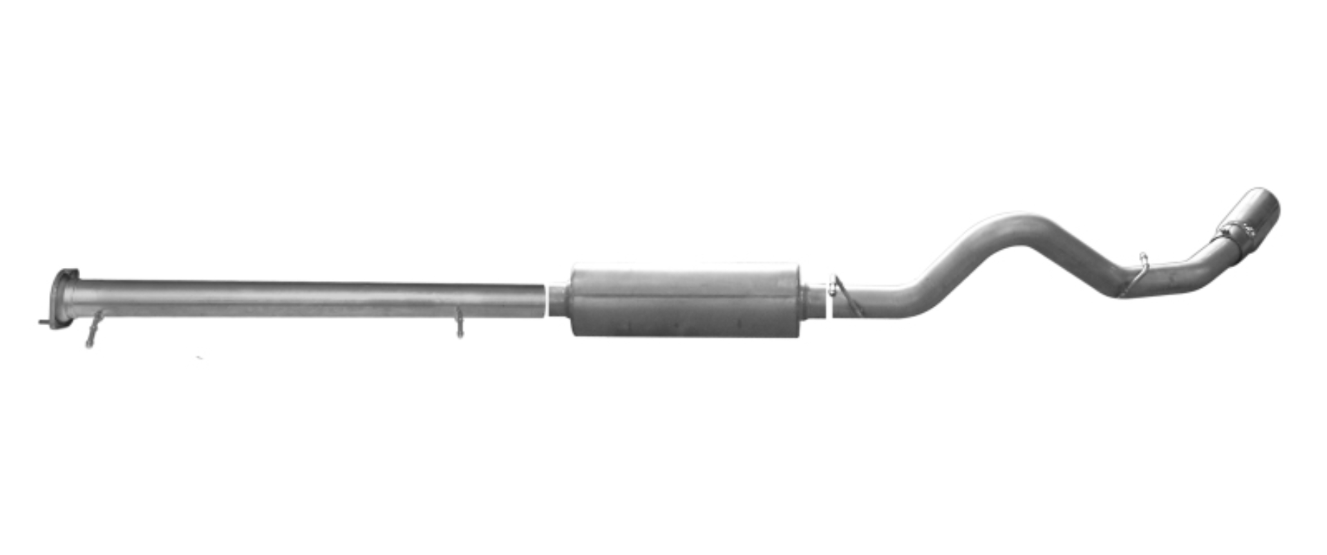 Picture of Gibson 11-19 GMC Sierra 2500 HD Denali 6.0L 3.5in Cat-Back Single Exhaust - Stainless