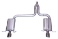 Picture of Gibson 07-08 Chrysler Pacifica Touring 4.0L 2.5in Cat-Back Dual Split Exhaust - Stainless