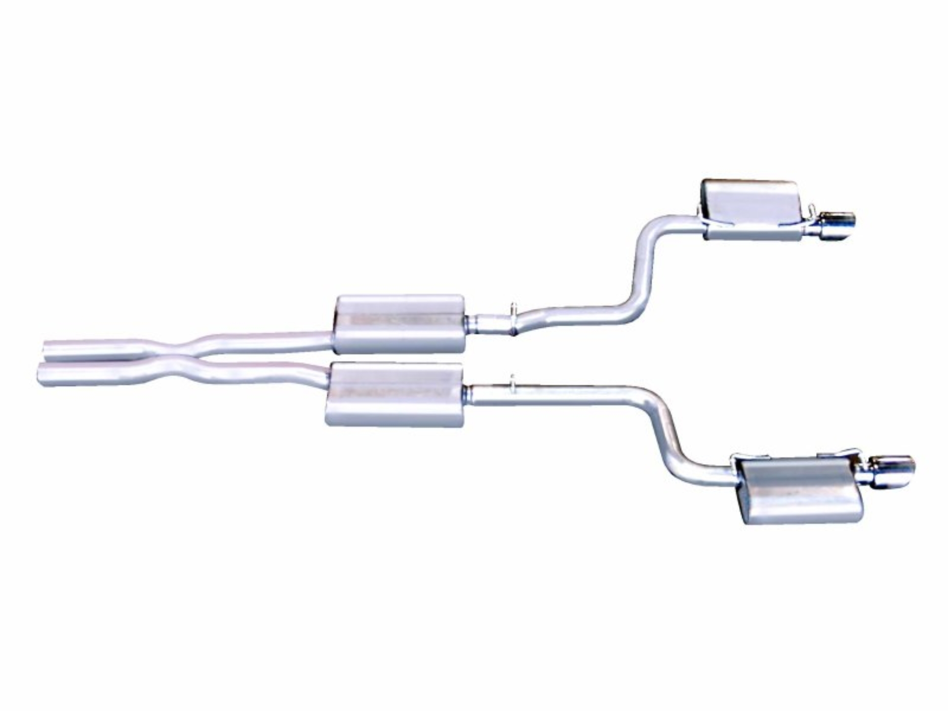 Picture of Gibson 05-15 Chrysler 300 C 5.7L 2.5in Cat-Back Dual Exhaust - Stainless