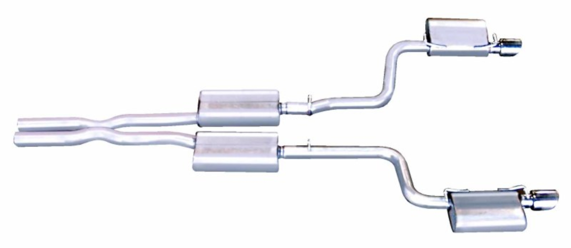 Picture of Gibson 05-10 Chrysler 300 C SRT8 6.1L 2.5in Cat-Back Dual Exhaust - Stainless
