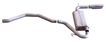 Picture of Gibson 07-10 Dodge Caliber SE 2.0L 2.25in Cat-Back Single Exhaust - Stainless