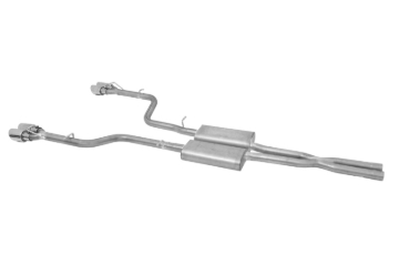 Picture of Gibson 15-16 Dodge Challenger R/T 5.7L 2.5in Cat-Back Dual Exhaust - Stainless