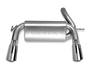 Picture of Gibson 07-17 Jeep Wrangler JK Sport 3.6L 2.5in Cat-Back Dual Split Exhaust - Stainless