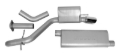 Picture of Gibson 05-10 Jeep Grand Cherokee Limited 5.7L 3in Cat-Back Single Exhaust - Stainless