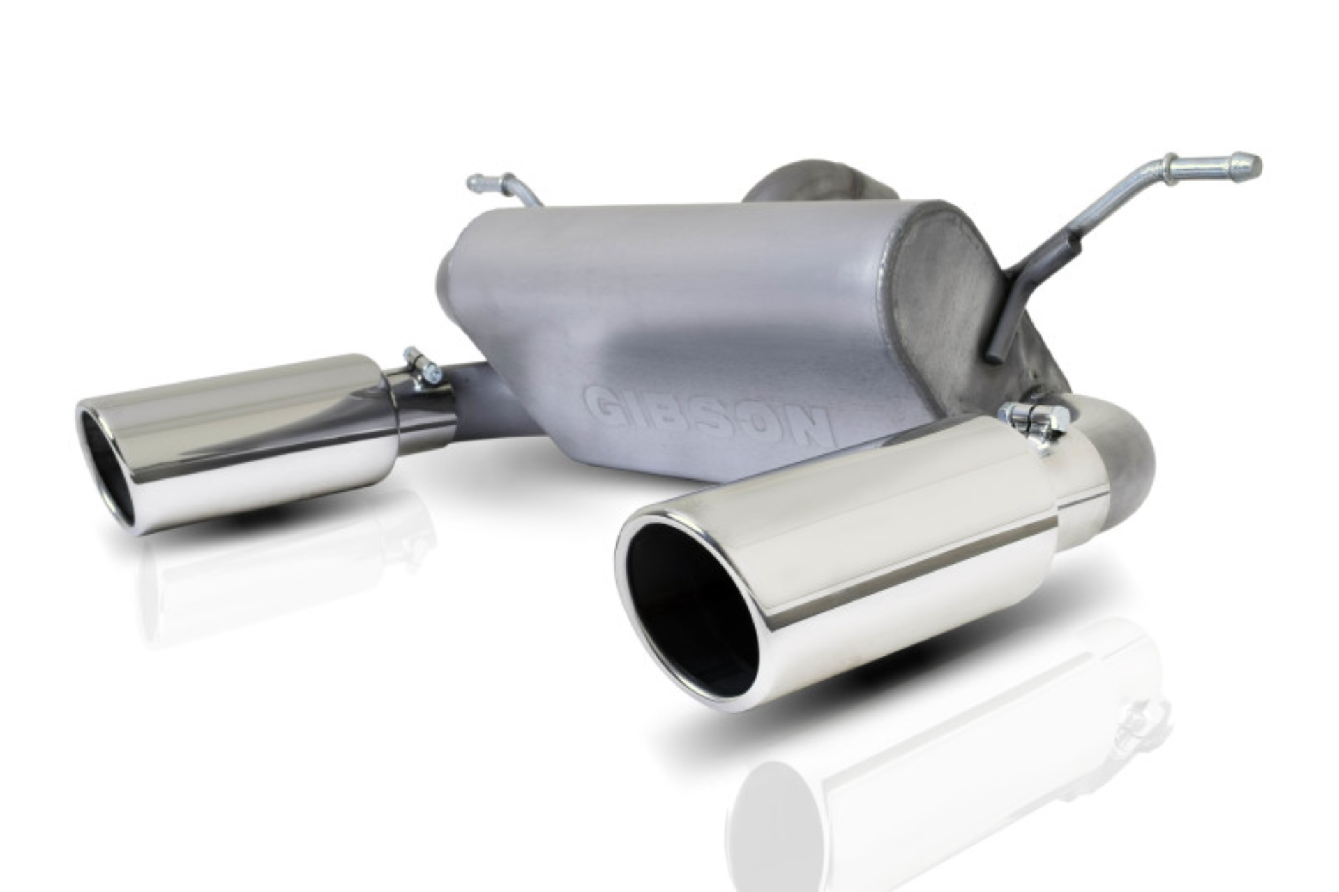 Picture of Gibson 18-22 Jeep Wrangler JL Sport 3.6L 2.5in Cat-Back Dual Split Exhaust - Stainless