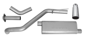 Picture of Gibson 05-07 Jeep Grand Cherokee Laredo 4.7L 3in Cat-Back Single Exhaust - Stainless