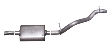 Picture of Gibson 97-99 Jeep TJ Sahara 4.0L 2.25in Cat-Back Single Exhaust - Stainless
