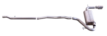 Picture of Gibson 07-13 Jeep Patriot Limited 2.4L 2.25in Cat-Back Single Exhaust - Stainless