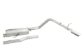 Picture of Gibson 20-22 Jeep Gladiator JT Rubicon 3.6L 3in Cat-Back Single Exhaust - Stainless