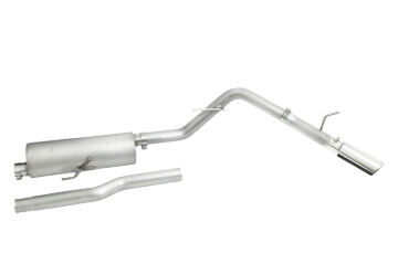 Picture of Gibson 20-22 Jeep Gladiator JT Rubicon 3.6L 3in Cat-Back Single Exhaust - Stainless