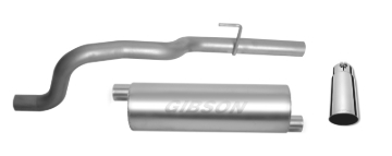 Picture of Gibson 02-04 Jeep Grand Cherokee Laredo 4.0L 2.5in Cat-Back Single Exhaust - Stainless