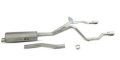 Picture of Gibson 20-22 Jeep Gladiator JT Rubicon 3.6L 3in/2.5in Cat-Back Dual Split Exhaust - Stainless