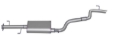 Picture of Gibson 07-14 Toyota FJ Cruiser Base 4.0L 2.5in Cat-Back Single Exhaust - Stainless