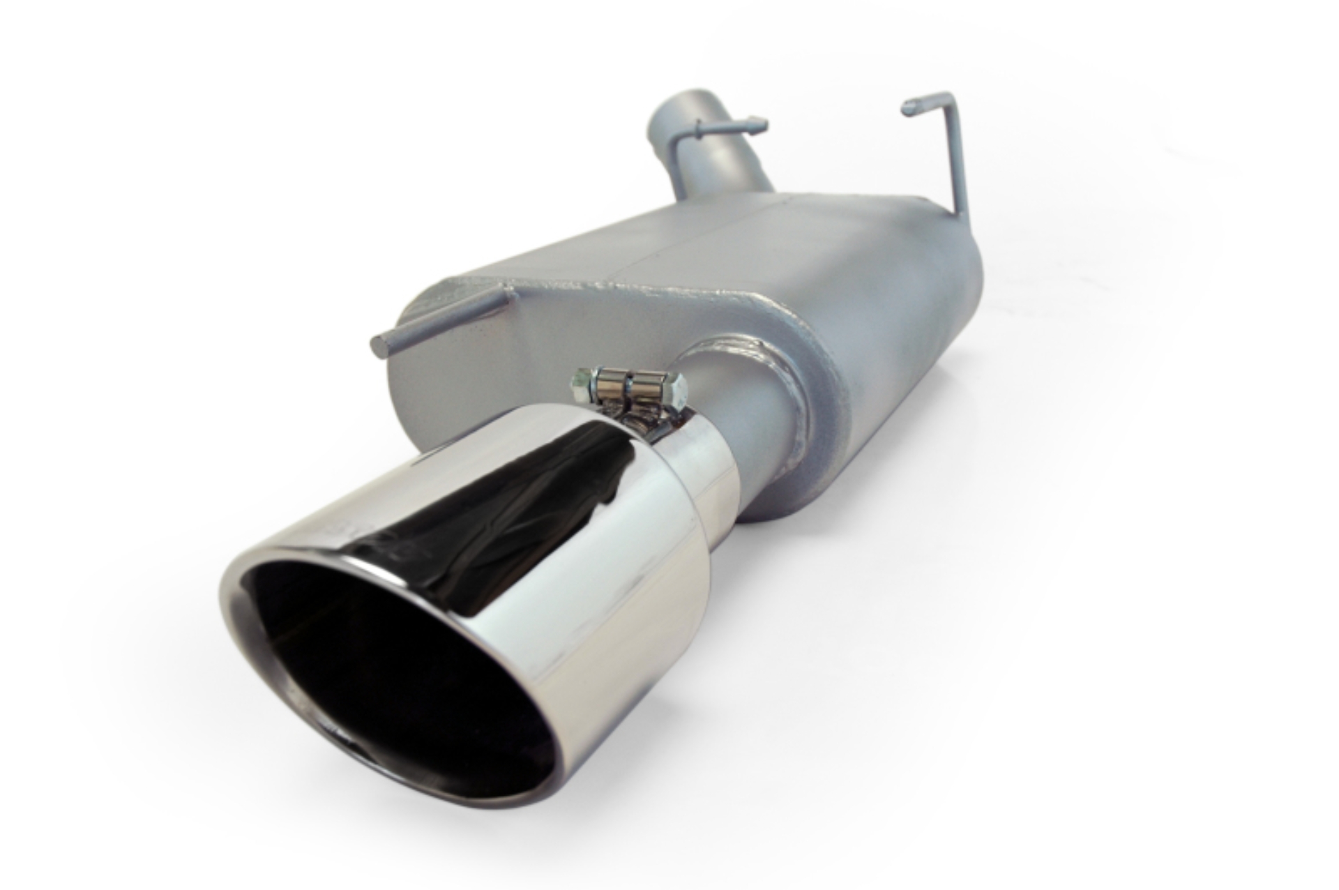 Picture of Gibson 05-10 Ford Mustang Base 4.0L 2.5in Axle-Back Single Exhaust - Stainless