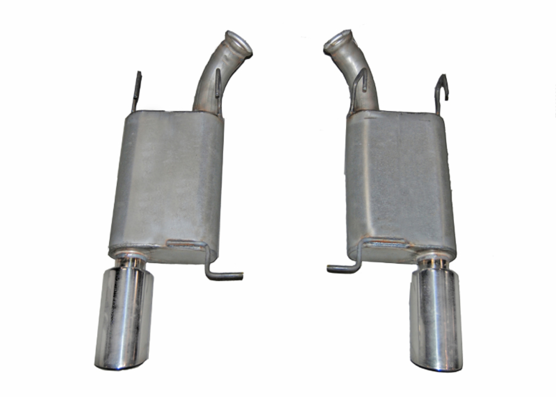 Picture of Gibson 2014 Ford Mustang Base 3.7L 2.5in Axle-Back Dual Exhaust - Stainless