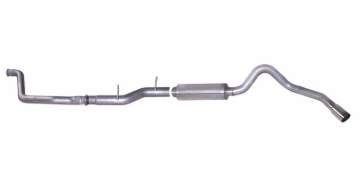 Picture of Gibson 03-07 Ford F-250 Super Duty Lariat 6.0L 4in Turbo-Back Single Exhaust - Stainless