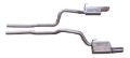 Picture of Gibson 05-10 Ford Mustang GT 4.6L 2.5in Cat-Back Dual Exhaust - Stainless