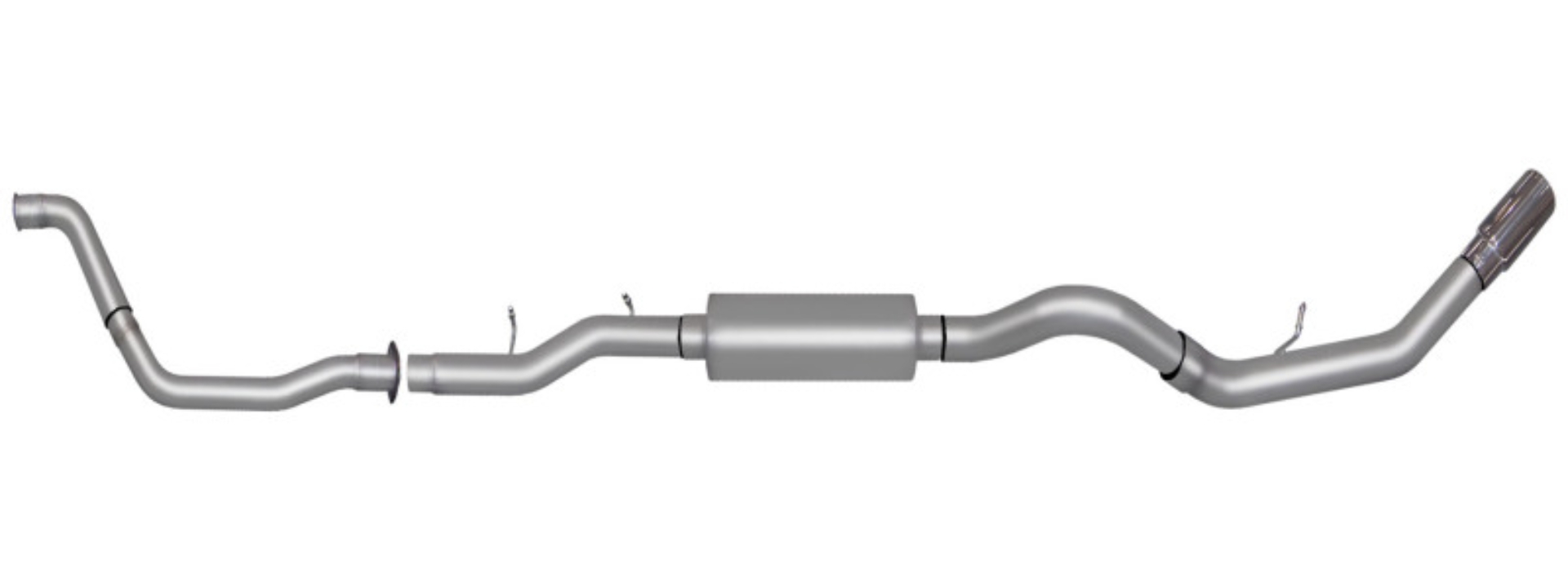 Picture of Gibson 03-07 Ford F-250 Super Duty XL 6.0L 4in Turbo-Back Single Exhaust - Stainless