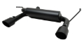 Picture of Gibson 07-17 Jeep Wrangler JK Rubicon 3.8L 2.5in Cat-Back Dual Split Exhaust - Black Elite (Ceramic)