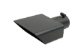 Picture of Gibson Rectangle Sport Tip - Center - 6x2.75in OD/2.5in Inlet/9.5in Length - Black Ceramic
