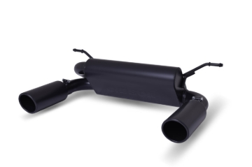 Picture of Gibson 18-22 Jeep Wrangler JL Rubicon 3.6L 2.5in Cat-Back Dual Split Exhaust - Black Elite (Ceramic)