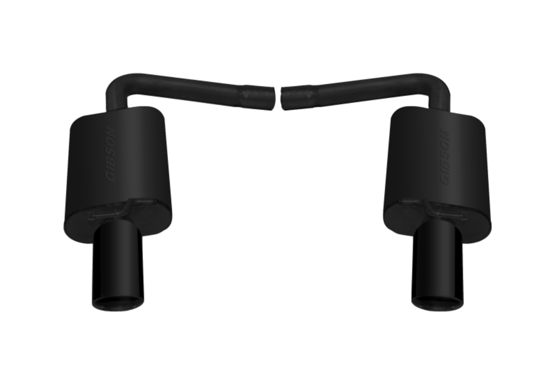 Picture of Gibson 15-18 Ford Explorer Base 3.5L 2.25in Axle-Back Dual Exhaust - Black Elite