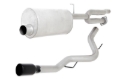 Picture of Gibson 17-19 Ford F-150 Raptor 3.5L 3.5in Cat-Back Single Exhaust - Black Elite